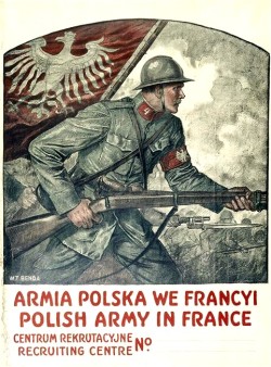 Polish WWI recruitment poster