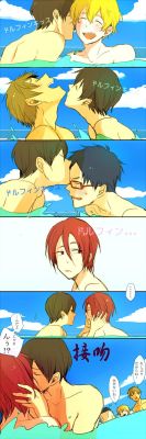 amaishizuka:  Free! Iwatobi Swim ClubHaru loves everyone