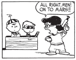 gameraboy:“All right, men! On to Mars!!”Peanuts, April 17,