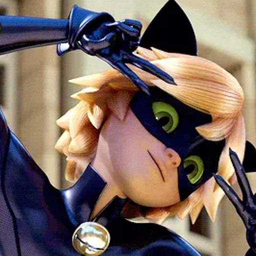 chatnoirismykitty:Chat Noir: -randomly hugs Ladybug-Ladybug,