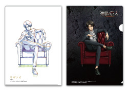  New merchandise featuring Levi & Mikasa from Union Creative,