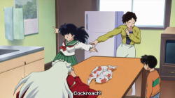 littlemonarch:The present day segments in Inuyasha were among