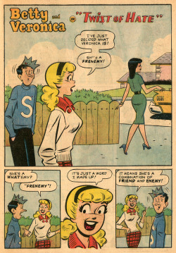 sidekickclubhouse:“Frenemy” Archie’s Girls Betty and Veronica