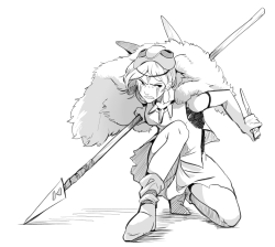 77chen:  Watched Princess Mononoke again! I honestly didn’t