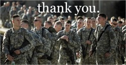 Thank you to all of you that have served or are currently serving.