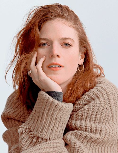 dailygingerheads:ROSE LESLIE.ph. Amie Milne for InStyle Australia,