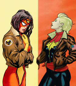 mysidian:  ( new avengers vol. 1 #48 /// captain marvel vol.