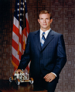 humanoidhistory:  Portrait of Apollo 15 Commander Dave Scott