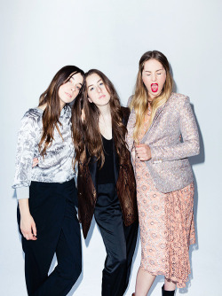 rossellini:  Haim photographed by Jessica Hay & Clark Hsiao.