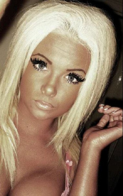 britishslutsuk:  Stunning blonde chav  Check this site out. Its