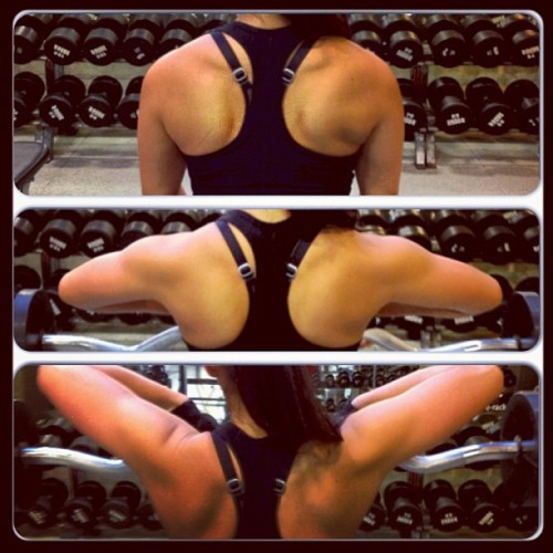 #BodyBeady Shoulders Up-Right Rows  (at The Refinery)