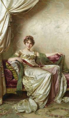 refinedart:  “Elegante” 19th century Frédéric Soulacroix