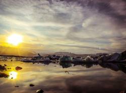 toxicvisionclothing:  A sunset in Iceland… #toxicvision #traveltheworld