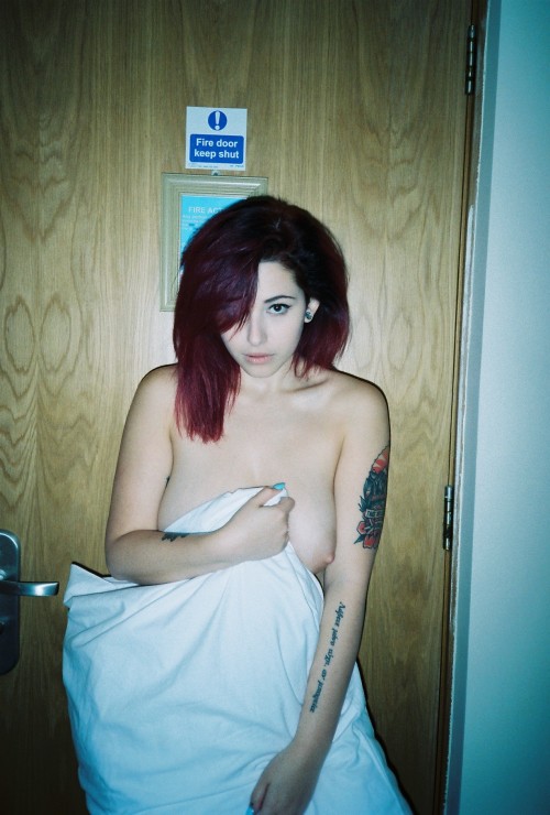 ochiuk:  Shooting with @sophoullasuicide / @sophoulla in London.Â  Shot on Olympus 35mm rangefinder. Weâ€™re thinking of selling a couple of these, who would be interested? www.ochiuk.com IG/ Snapchat/ Twitter: @Ochiuk Copyright Ochi, please be polite