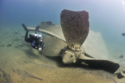 socialfoto:  Wreck of the “Maple Dawn”, Georgian Bay, ON