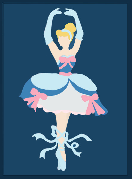 girlofmanycolors:  Disney Ballerinaâ€™s By: middleR3DD 