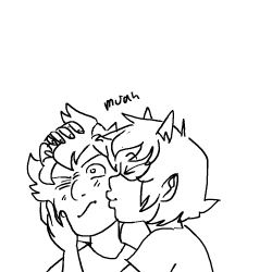 a new system theyre tryin out, give karkat kissus when he throws