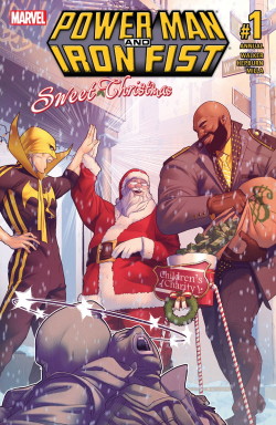 superheroesincolor: Power Man and Iron Fist: Sweet Christmas