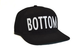 tooqueerclothing:  BOTTOM snapback now available on TooQueer.com
