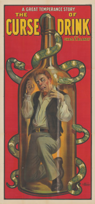 cincylibrary: Poster for “The Curse of Drink,” “A Great