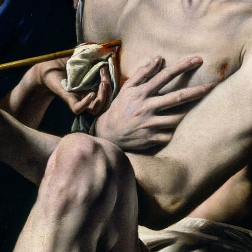 sculppp:  Tanzio da Varallo (1575-1633)Saint Sebastian, c. 1620-1630,