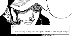 shiroyoh:  Text Post Meme   Trafalgar Law