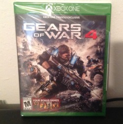 I got a little Halloween treat yesterday! My copy of Gears of