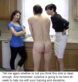 spank-shame-boy:  chastebob:  Hint: As long as she’s there