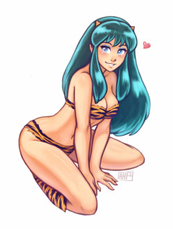 patreon request of lum! I used a past pose study for this wooo