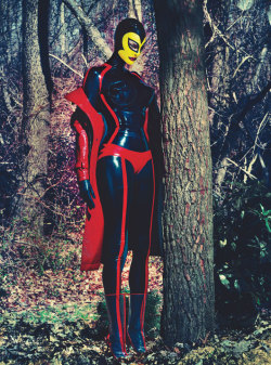 wmagazine:  Super Linda  Photo by Steven Klein, styled by Edward