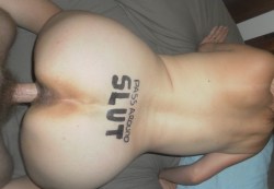 “Pass Around SLUT” thanks for the submission!