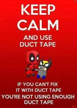 notnumbersix:  My grandfather used duct tape for everything.