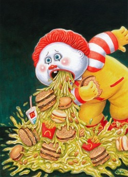 juanquaglia:  McDonald’s according to the Garbage Pail Kids.