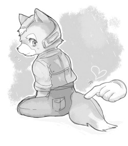 glitterdreamsounds:  I found a cute Fox McCloud.