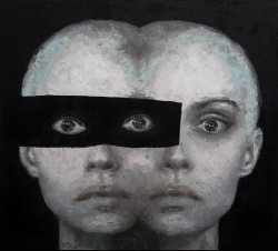 skullofjoy:  ​​Stanislav Groz - Mask, Psyche series - 2011