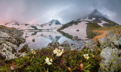 expressions-of-nature: Western Caucasus, Urup Lake by Nicholas
