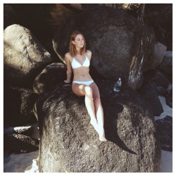 Castaway in our bleach triangle top and cheeky bottoms ☼ these