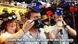 gohumanbeings-:  Rich and Rob vs. Comic-Con 2013: Steampunk Tardis