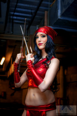 hotcosplaychicks:  Elektra Cosplay - Marvel by Hekady Check out