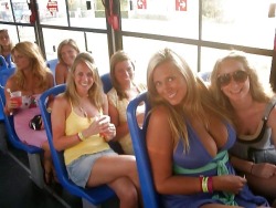 hbombcollector:  Busload. (Yes, I know they’re not actually in a bus. But I can’t figure out where they are)