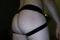 rblgnprn:  me, jockstrapped.  Nice butt. Sit on my face