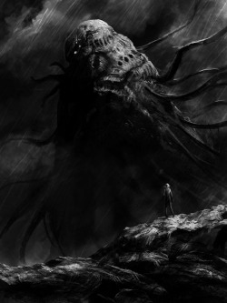 weirdletter:  Some ancient horror, by Kimmo Lemetti, via gotmorr.com.