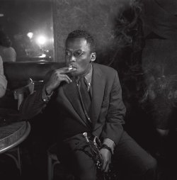 themaninthegreenshirt:  Jazz legends in France by Jean-Pierre