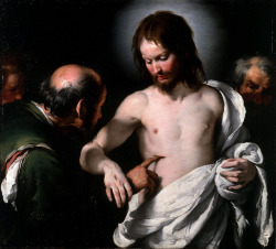 “The Incredulity of Saint Thomas”, c.1620, Bernardo Strozzi