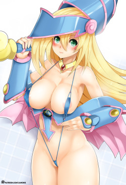 fandoms-females:  AF #4 - Stringed Up Magic  ( dark_magician_girl_by_janong054
