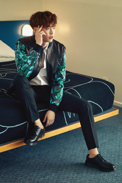 kpophqpictures:  [MAGAZINE] Lee Jong Suk – Marie Claire Korea