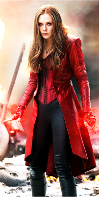 zeddfrost:    I really love Wanda’s look from Civil War. The