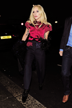 ladyxgaga:  November 24th, 2015: Gaga out and about in London,