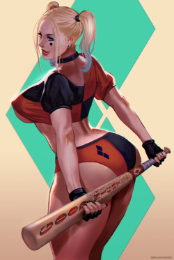 lejeanx3:Harley Quinn Pose chosen by supporters!This reward is
