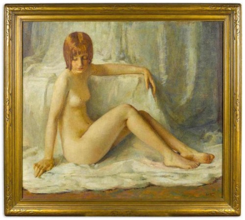 Bela Lugosi’s Clara Bow Nude Painting.https://www.tumblr.com/new/photo